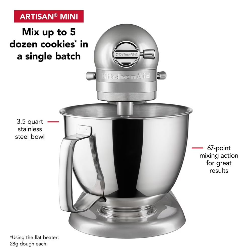 Artisan® Mini 3.5 Quart Tilt-Head Stand Mixer (VIRTUAL ITEM)